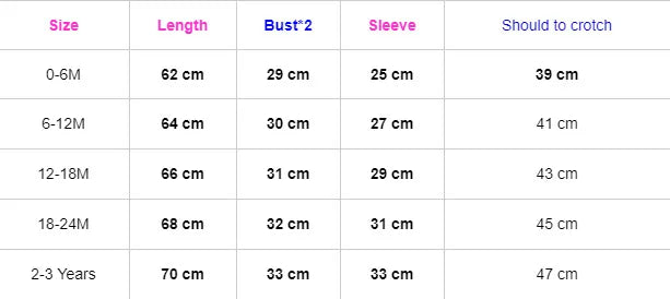 Kids Unisex Clothing 0-36months Jumpsuits