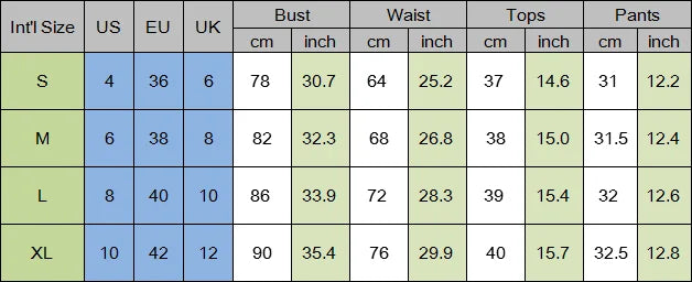 Women Set Short 2PCS