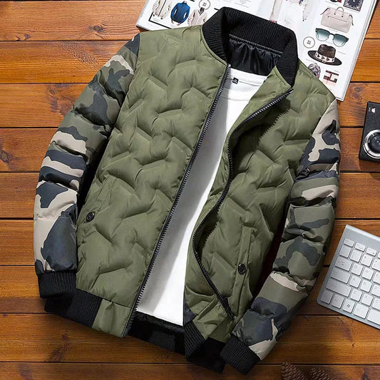 Giacca casual da uomo in cotone