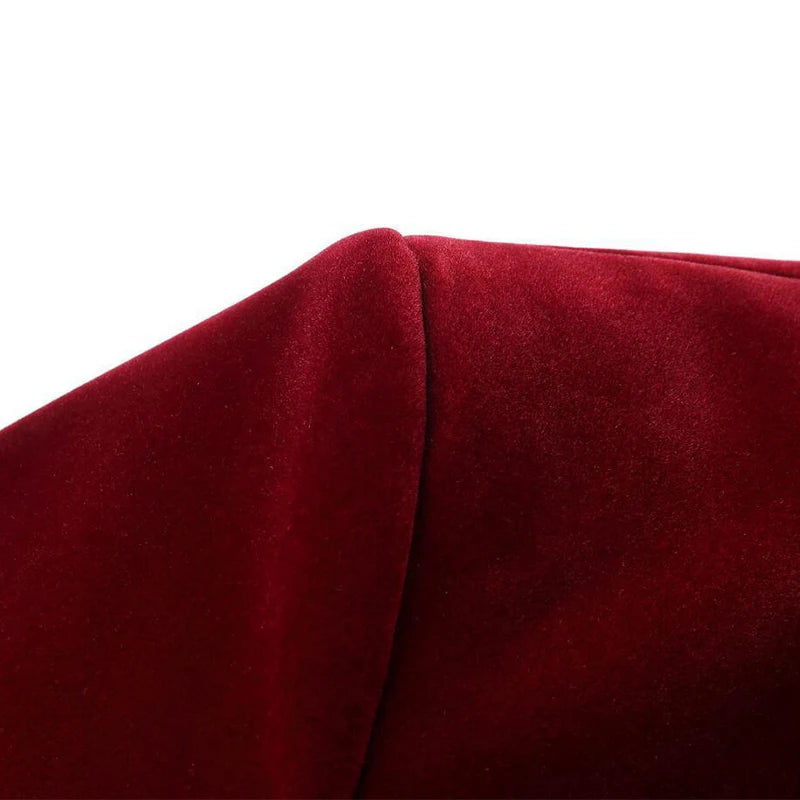 Men Velvet Blazer