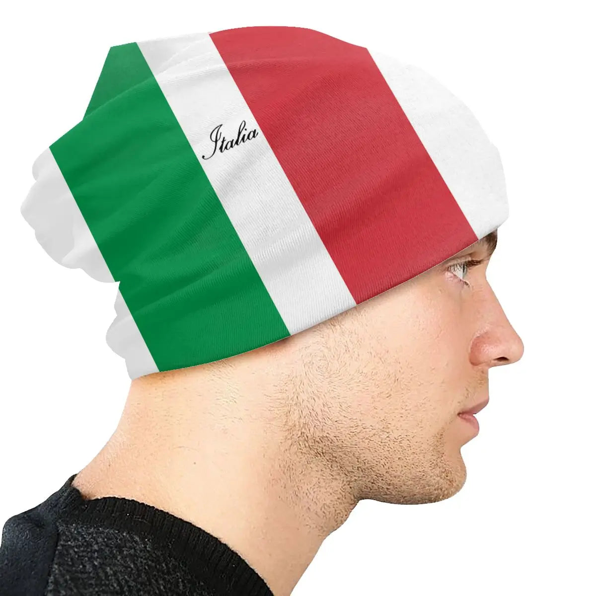 Cappello con bandiera italiana