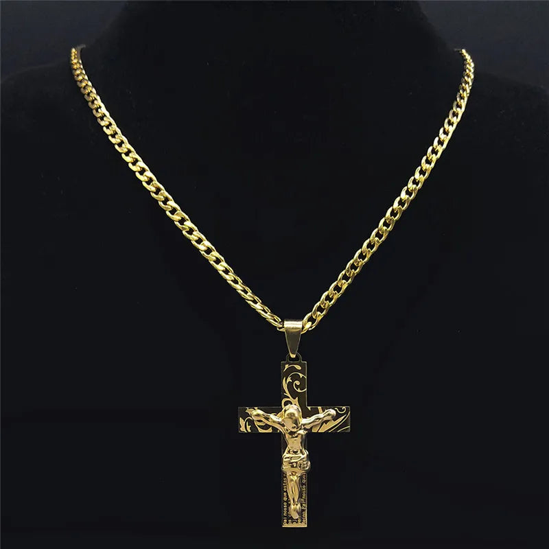 Cross Stainless Steel Necklace