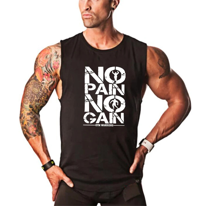 Men cotton Sleeveless Shirt