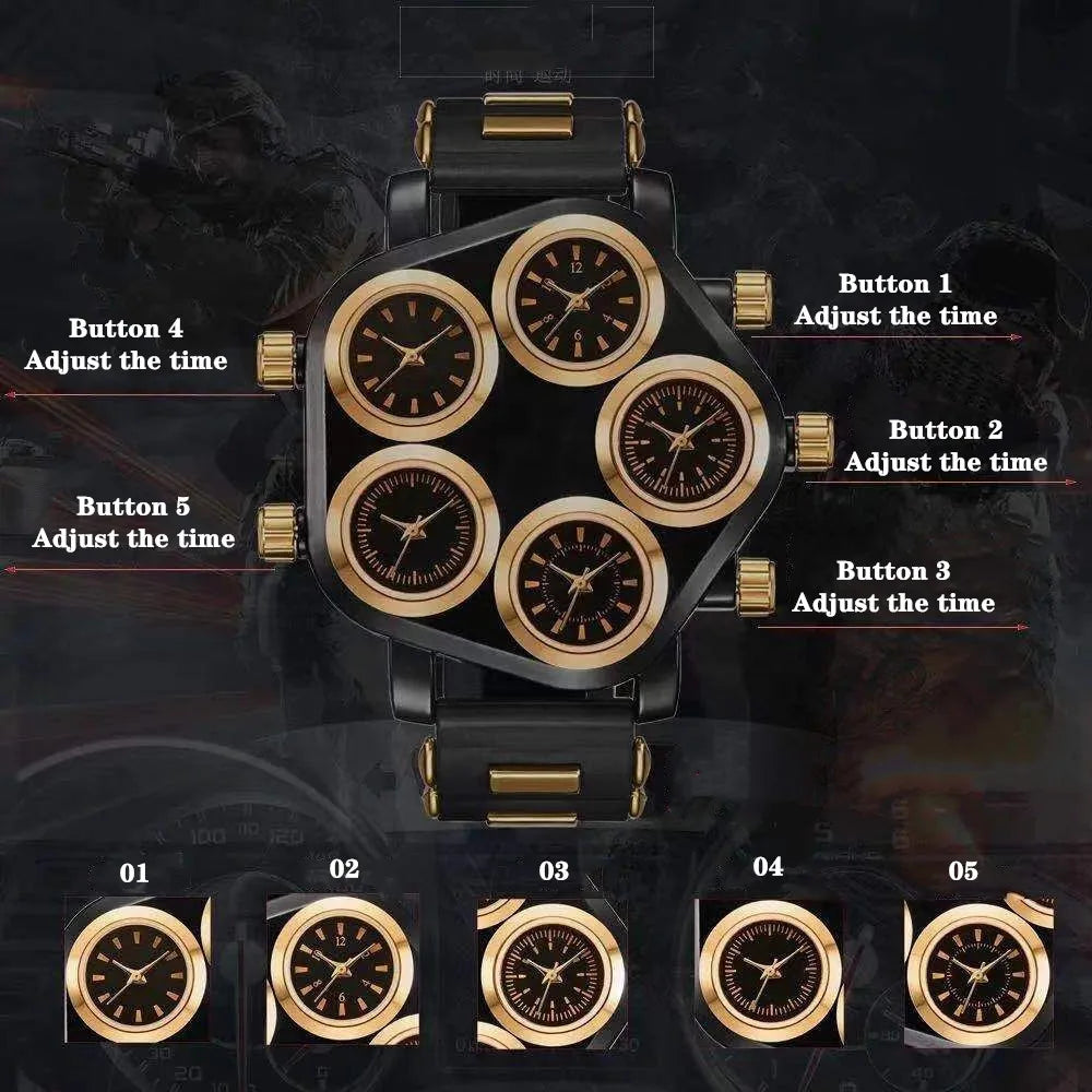 Five Movement Sport Watch