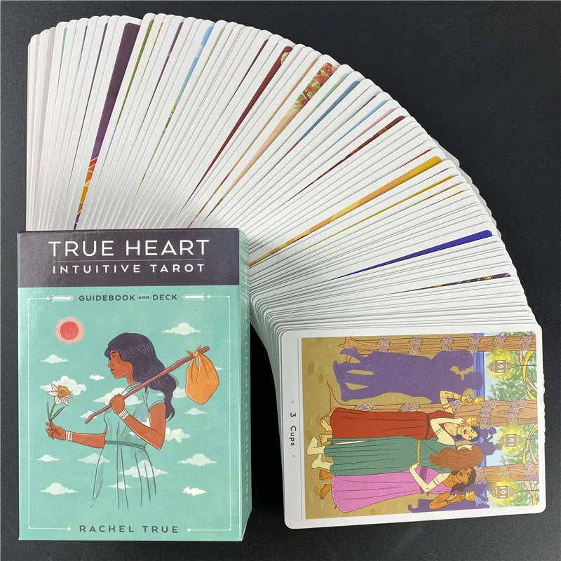 Cartas del Tarot intuitivas del corazón verdadero