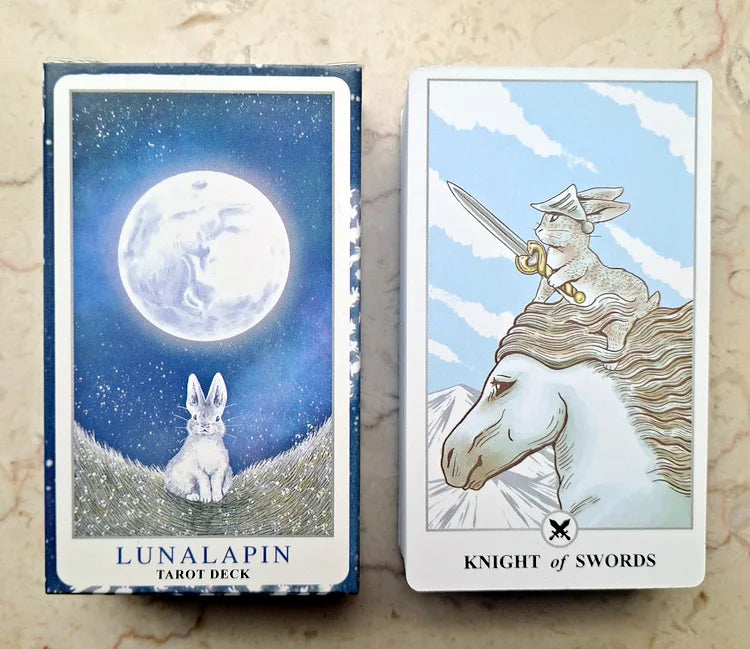 78pcs Lunalapin Rabbit Tarot Cards