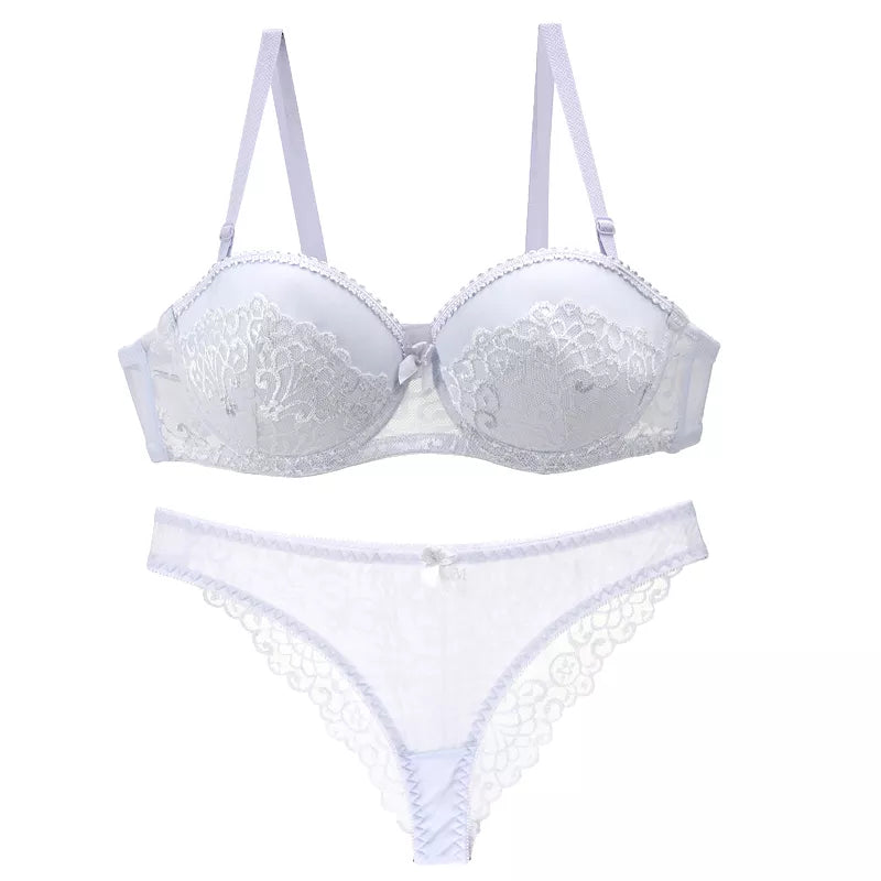 Set Cup Pink White Underwear - admstore