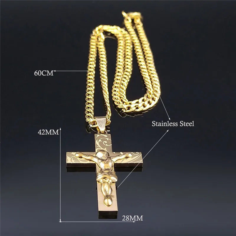 Cross Stainless Steel Necklace
