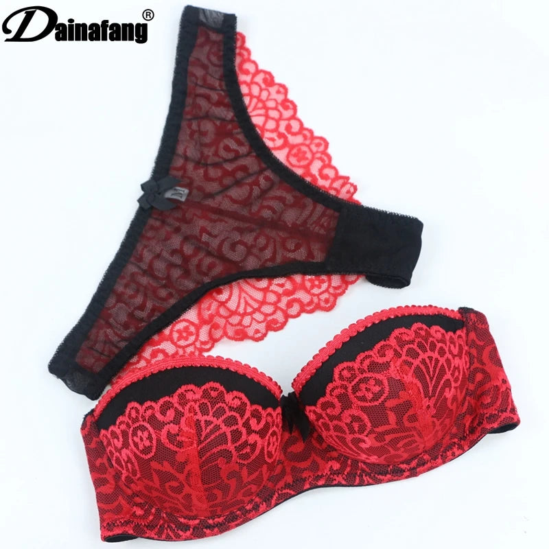 Set Cup Pink White Underwear - admstore