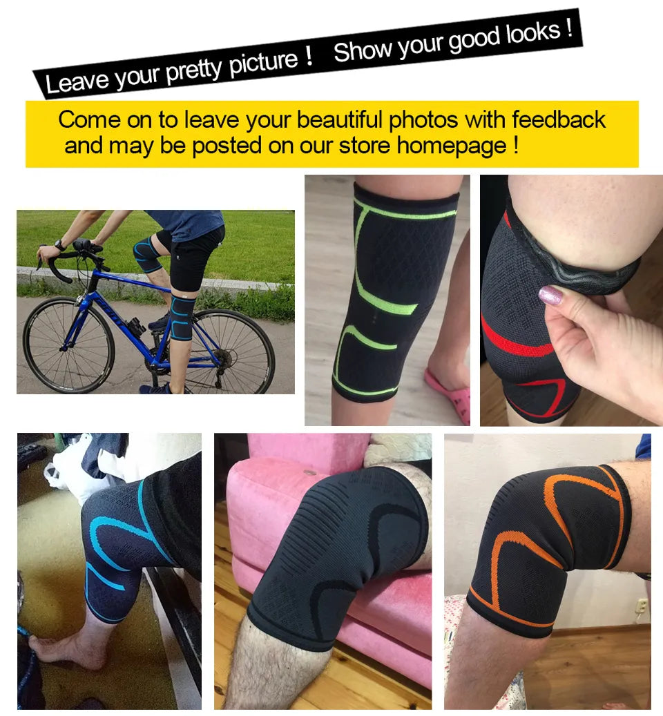 1PCS Knee Support Elastic Nylon Brace