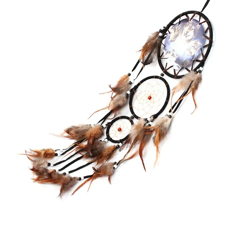 Indian Wolf Dream Catcher