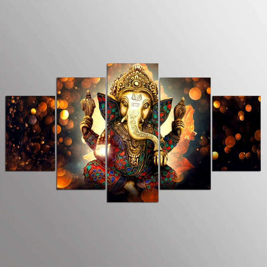 Painting Ganesha