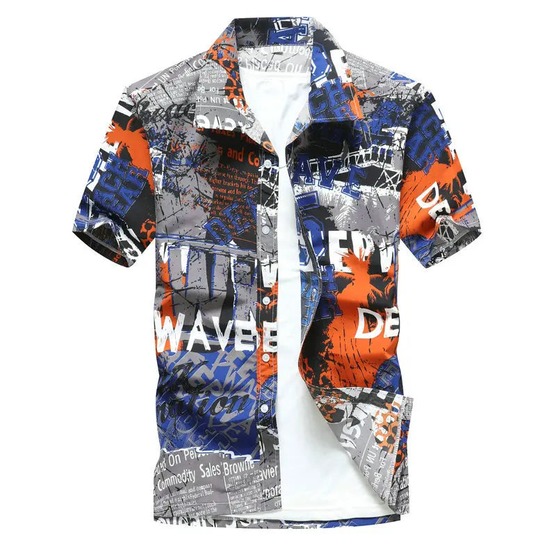Men Summer Casual Shirt