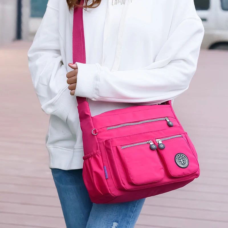 Women Nylon Shoulder Bag