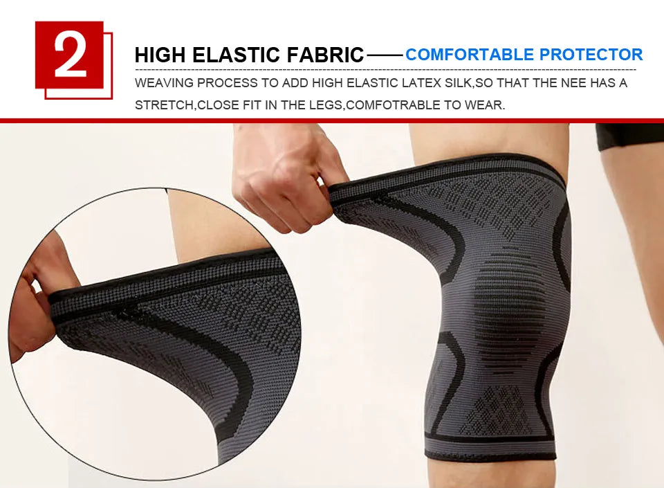 1PCS Knee Support Elastic Nylon Brace