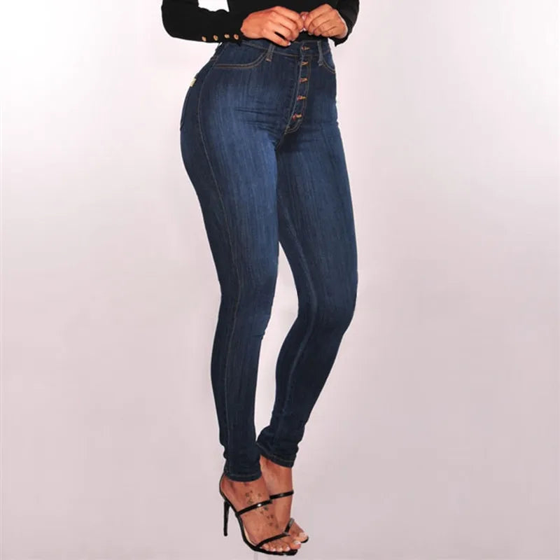 Jeans For Women Elastic Stretch - admstore