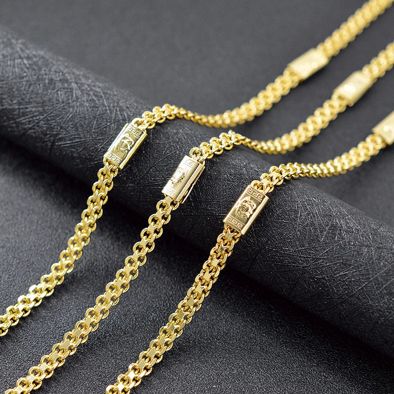 18K Gold Plated Necklace Unisex - admstore