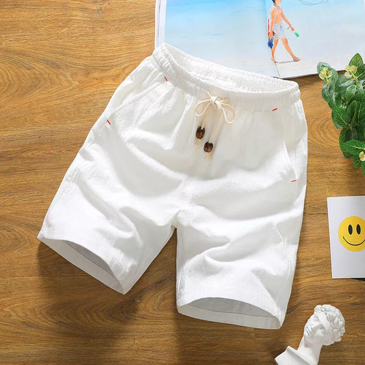 Men Casual Shorts Cotton