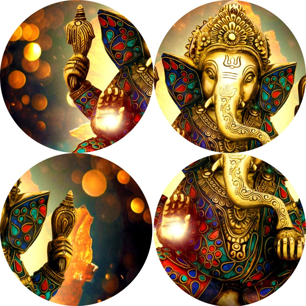 Dipinti su tela di Lord Ganesha