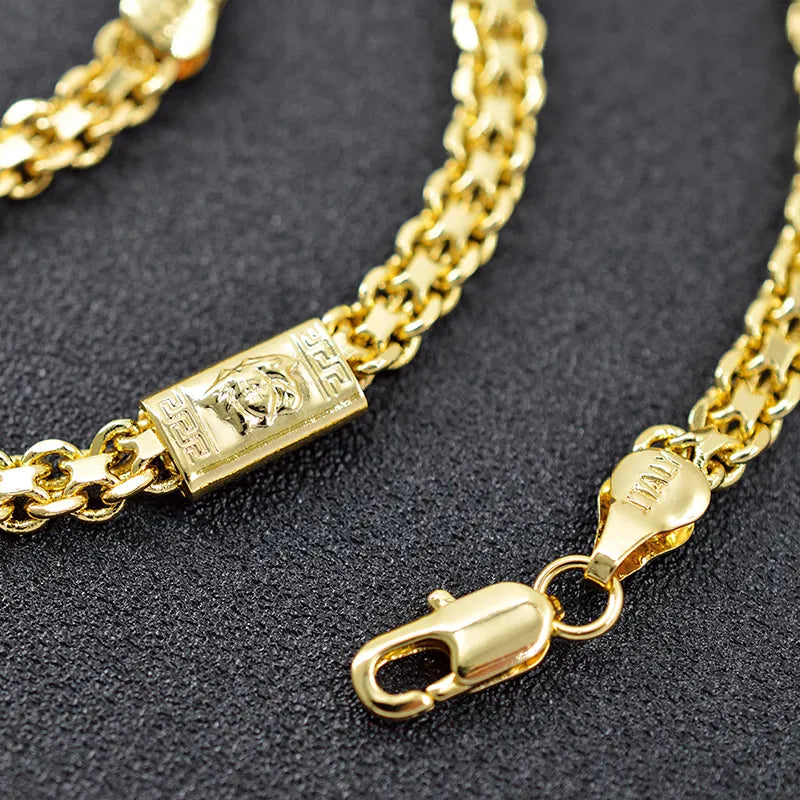 18K Gold Plated Necklace Unisex - admstore