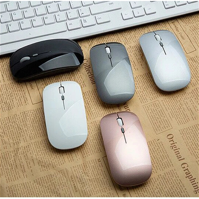 Bluetooth 5.0 Wireless Slim Mouse