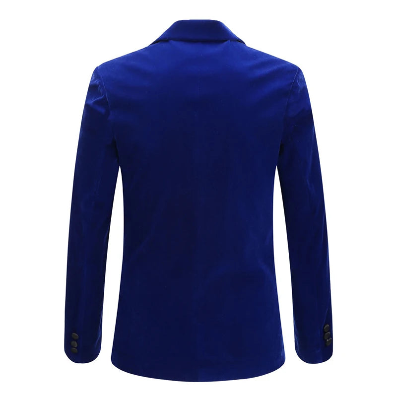 Men Velvet Blazer