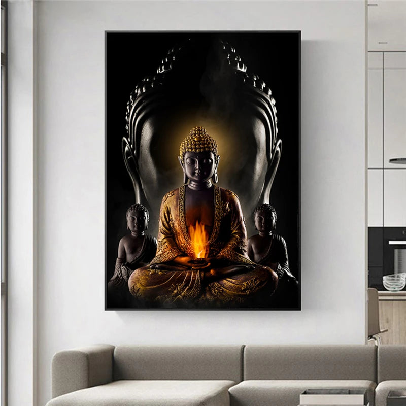 Buddha Canvas Art Paintings
