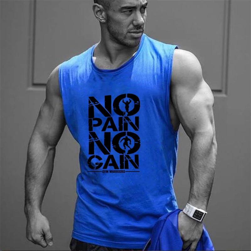 Men cotton Sleeveless Shirt
