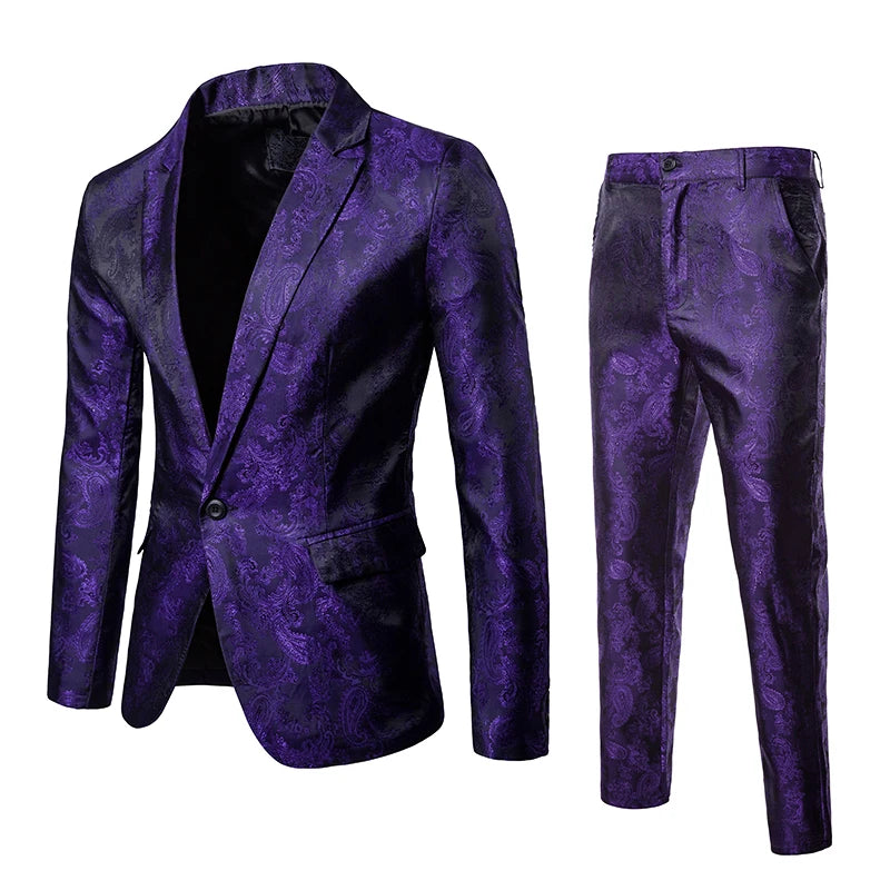 Men Two-piece Blazer Suit