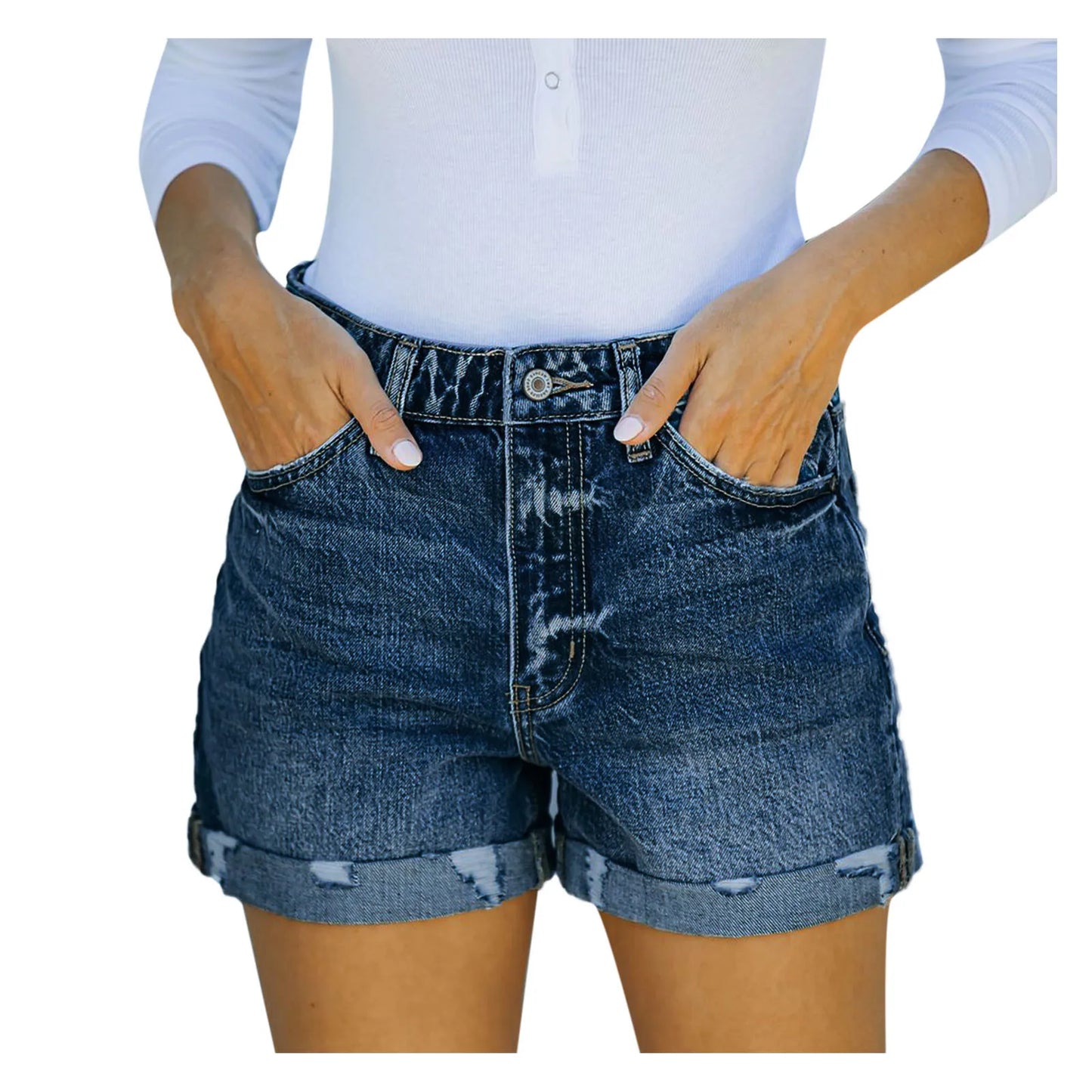 Women Elastic Short