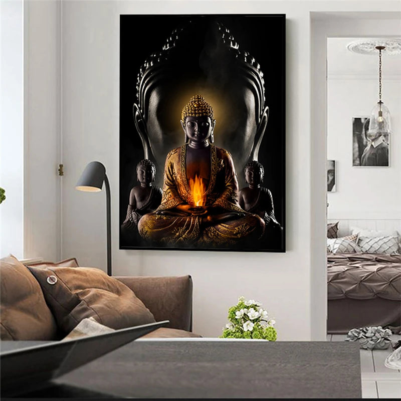 Buddha Canvas Art Paintings