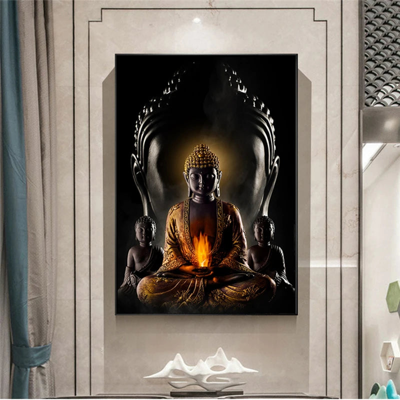 Buddha Canvas Art Paintings