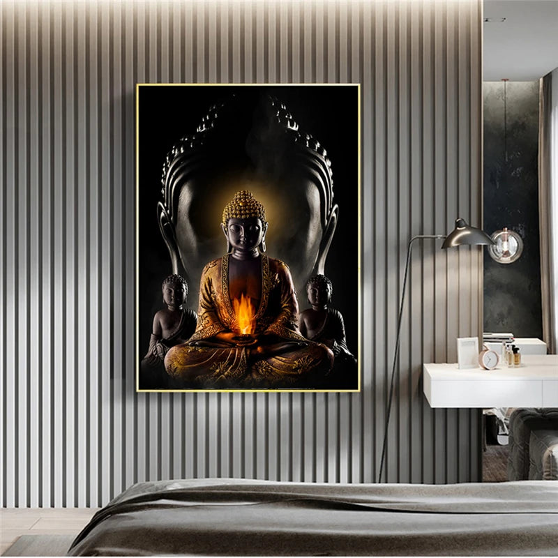 Buddha Canvas Art Paintings