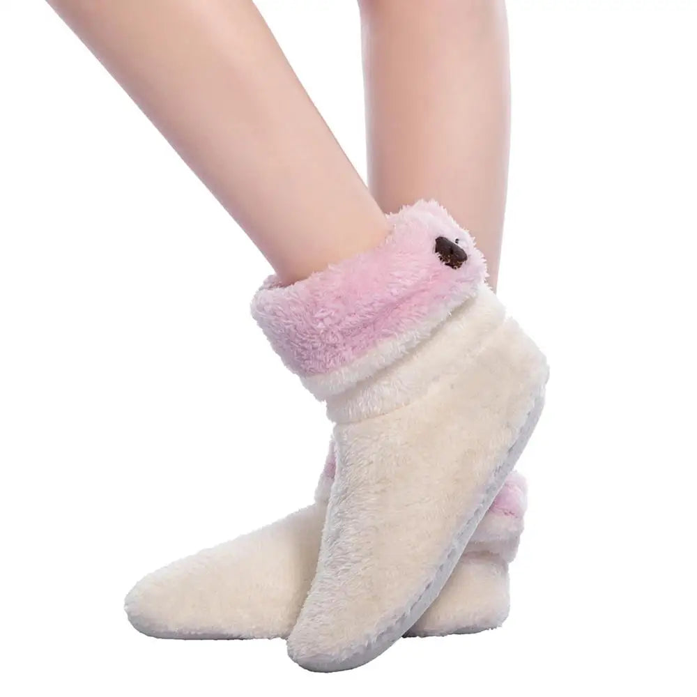 Women Warm Indoor Cotton Slippers - admstore