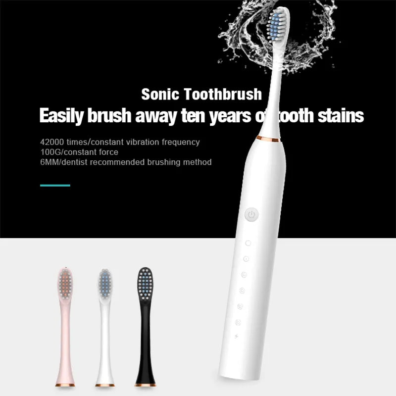 Ultrasonic Electric Toothbrush Rechargeable