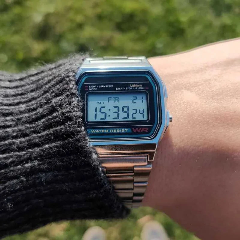 Orologio da uomo impermeabile in acciaio inossidabile