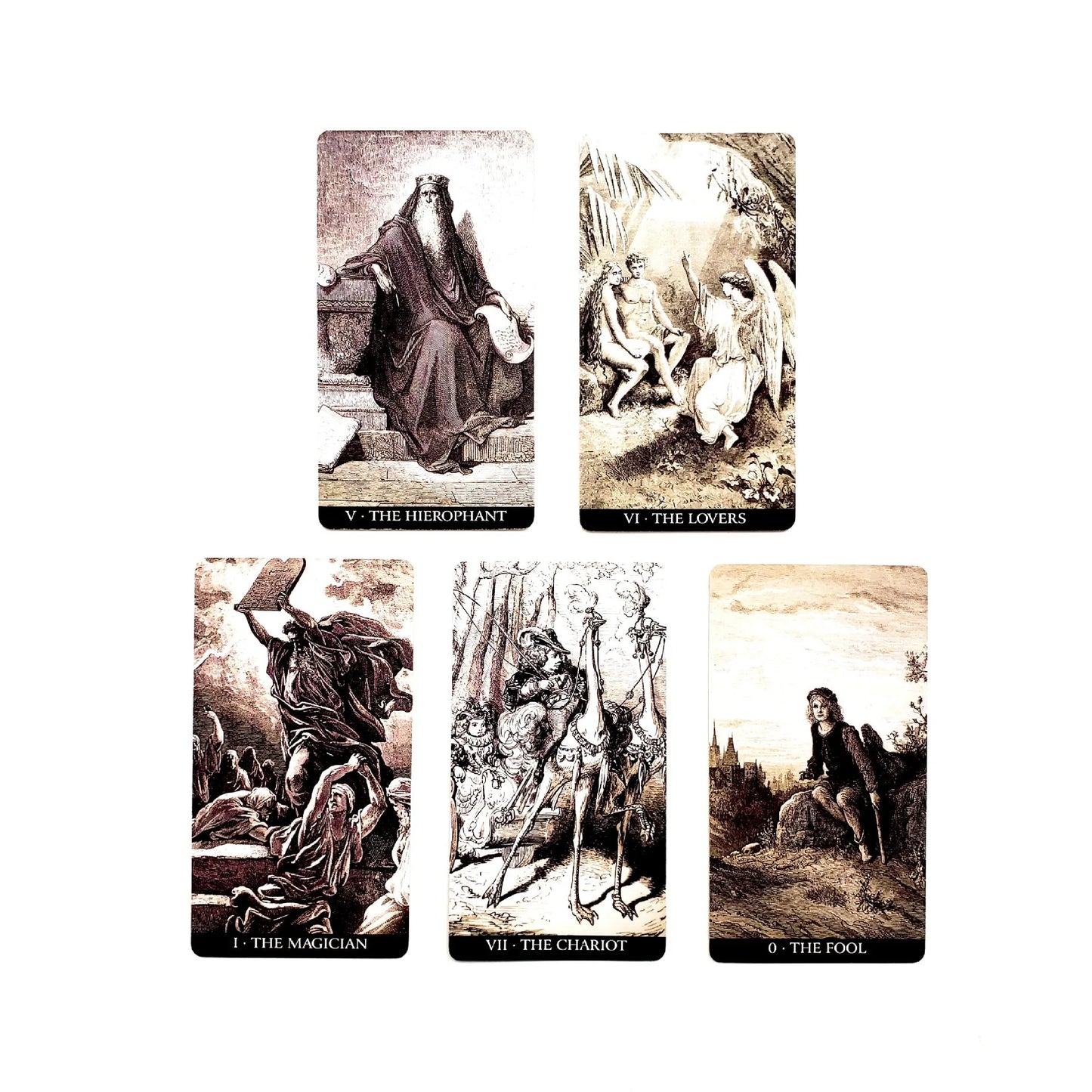 78pcs Gustave Dore Tarot Card