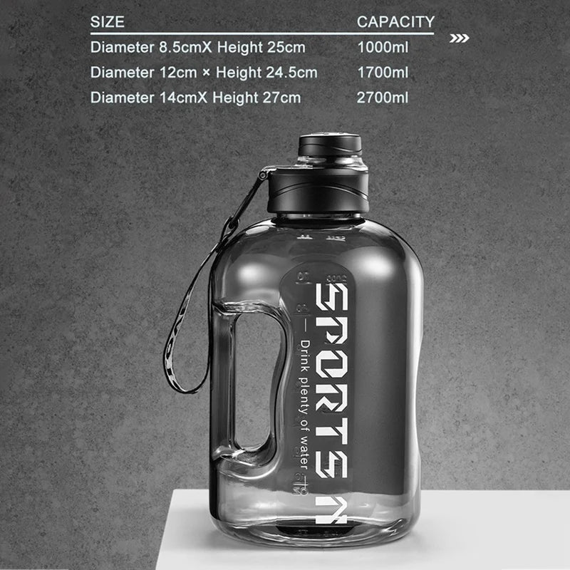 2.7/1.7L Insulated Water Bottle