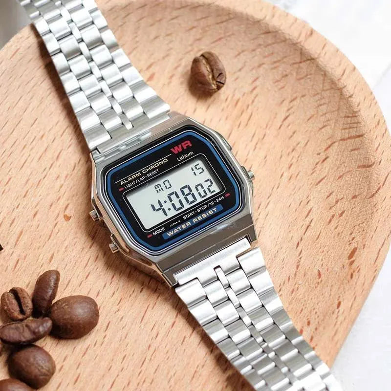 Orologio da uomo impermeabile in acciaio inossidabile