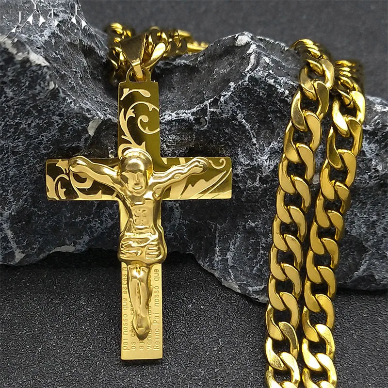 Cross Stainless Steel Necklace