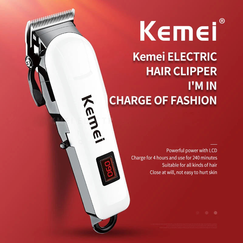 Professional hair clipper cordless