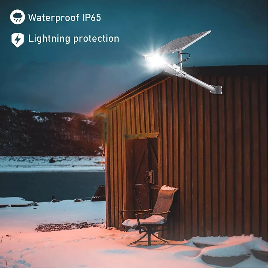 Powerful Solar Light Outdoor 350/120LED 6500K IP65 Waterproof