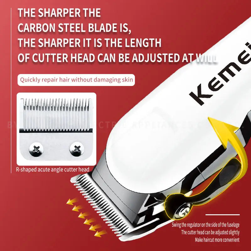 Professional hair clipper cordless