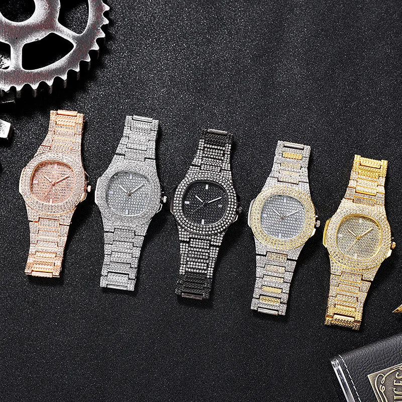 Women Watch Diamond Quartz Luxury