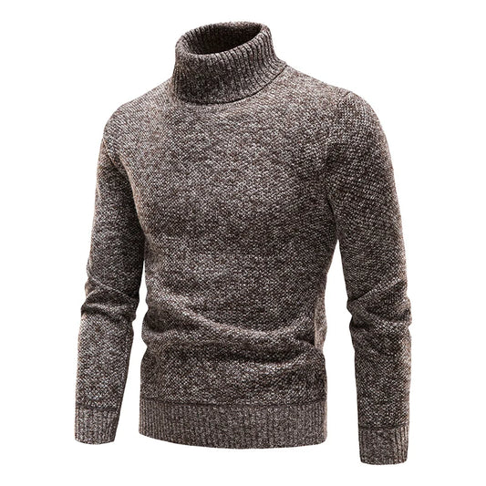 Men Winter Fleece Sweater Elastic