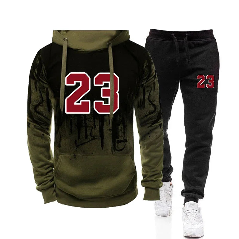 Men Casual Sweatshirts Sweatpants