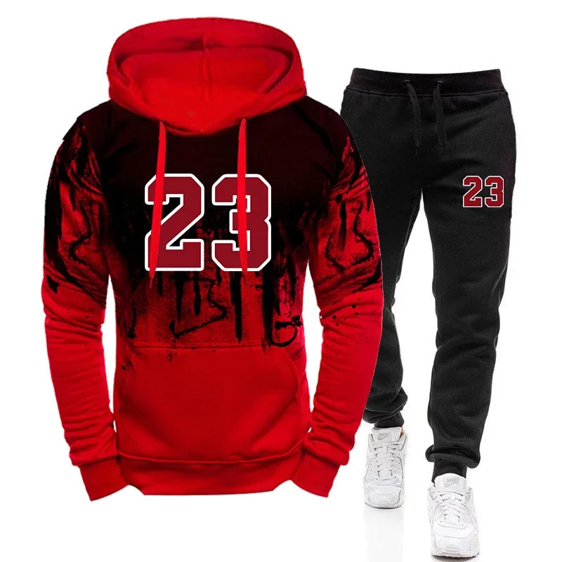 Men Casual Sweatshirts Sweatpants
