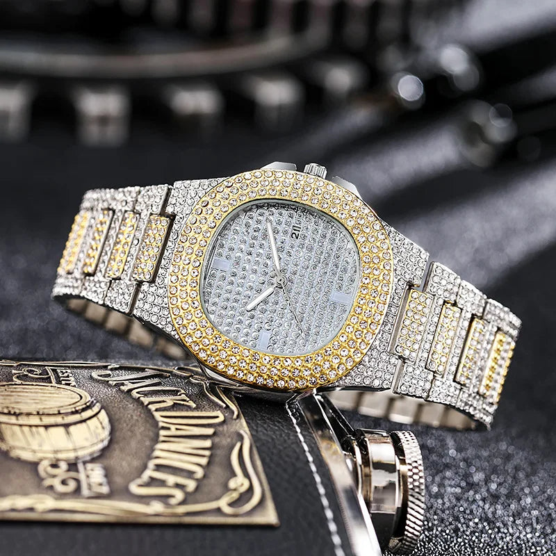 Women Watch Diamond Quartz Luxury