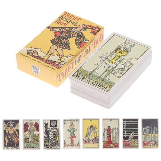 Carte del mazzo dei tarocchi Rider Waite
