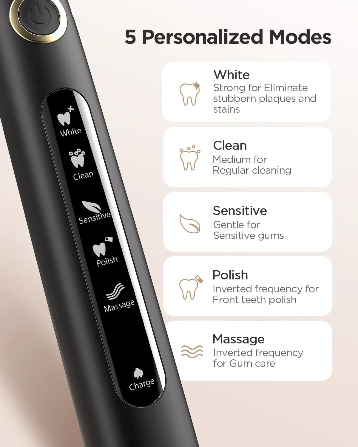 Electric Sonic Toothbrush Rechargeable